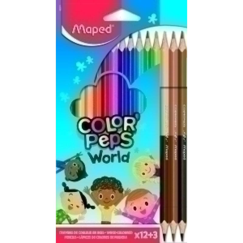 lapices-de-colores-maped-color-peps-world-estuche-de-12-regalo-3-duo-tonos-piel