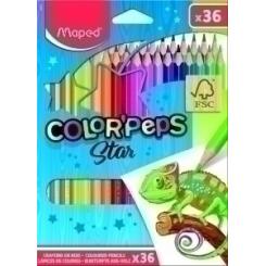 Lapices De Colores Maped Colorpeps  Estuche De 36