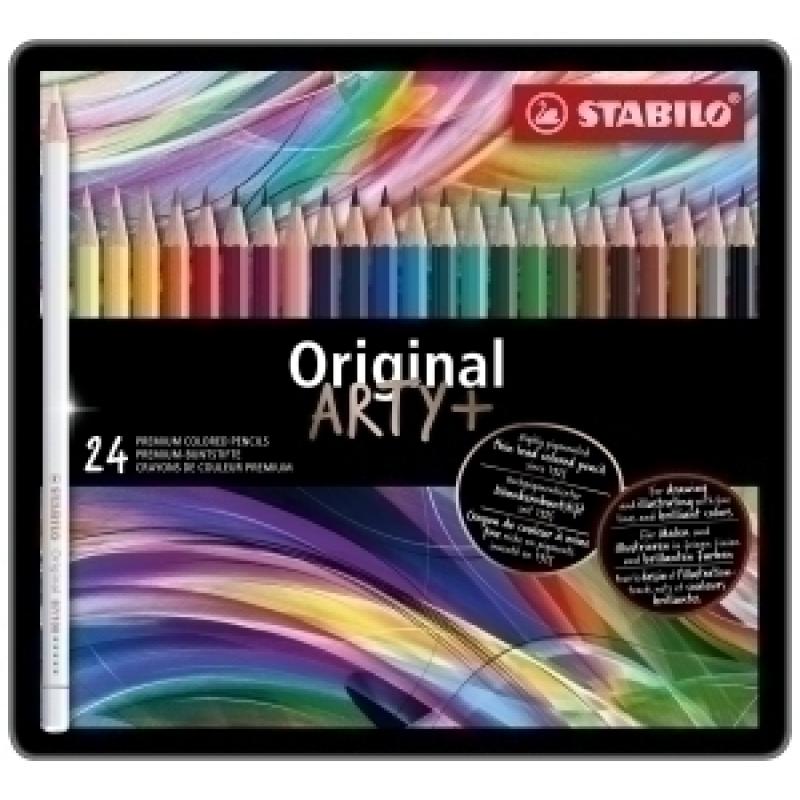 lapices-de-colores-stabilo-original-arty-estuche-de-metal-de-24
