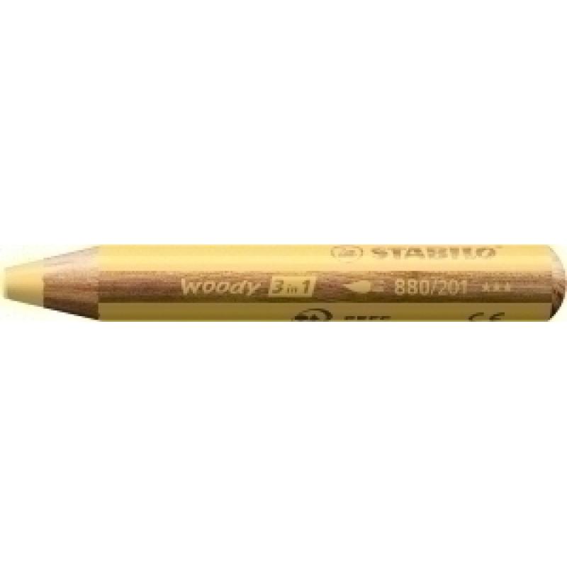 lapices-de-colores-stabilo-woody-3-en-1-pastel-amarillo-estuche-de-5
