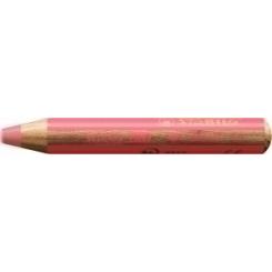 Lapices De Colores Stabilo Woody 3 En 1 Pastel Rojo Estuche De 5