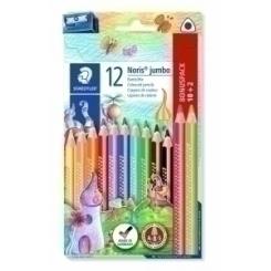 Lapices De Colores Staedtler 128 Noris Club Triplus Jumbo Estuche De 10