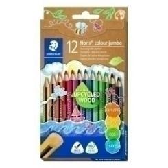 Lapices De Colores Staedtler 188 Noris Club Triplus Jumbo Estuche De 12
