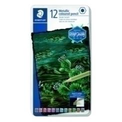 Lapices De Colores Staedtler Design Journey 146 Colores Metalicos Caja De 12