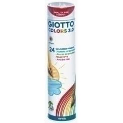 Lapices Giotto Colors 3.0 Bote Metalico De 24 Unidades