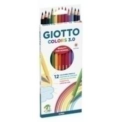Lapices Giotto Colors 3.0 Estuche 12 Unidades