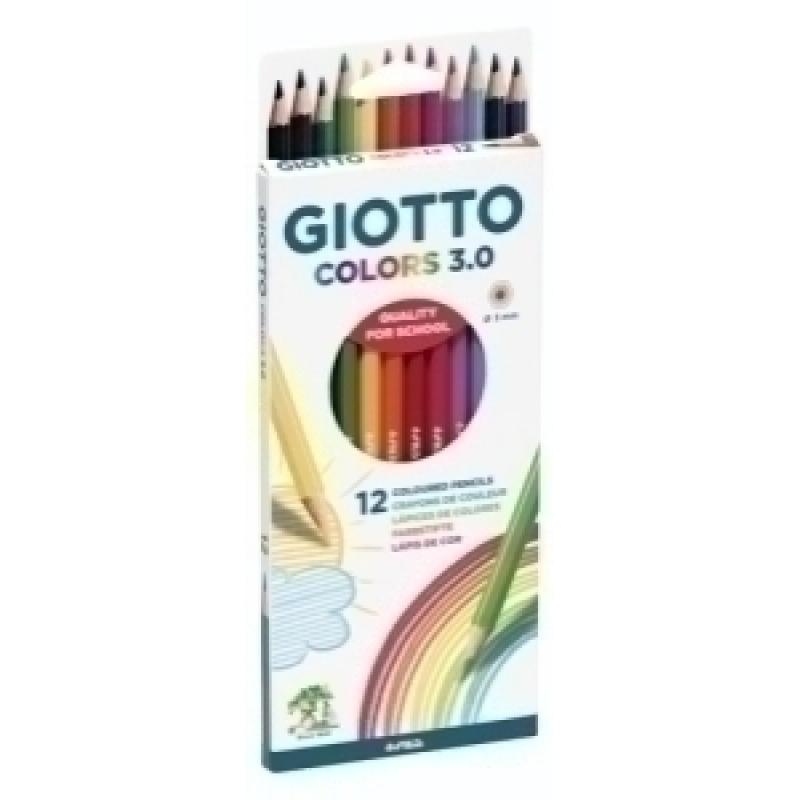 lapices-giotto-colors-30-estuche-12-unidades