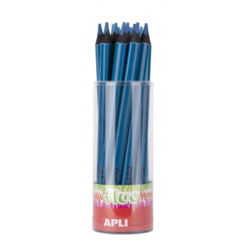 lapices-jumbo-fluo-tricol-azul-18u