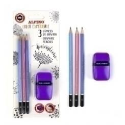 Lapiz De Grafito Alpino Color Experience Blister De 3