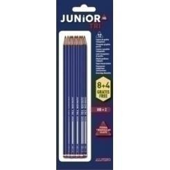 Lapiz De Grafito Alpino Triangular Blister De 8+4