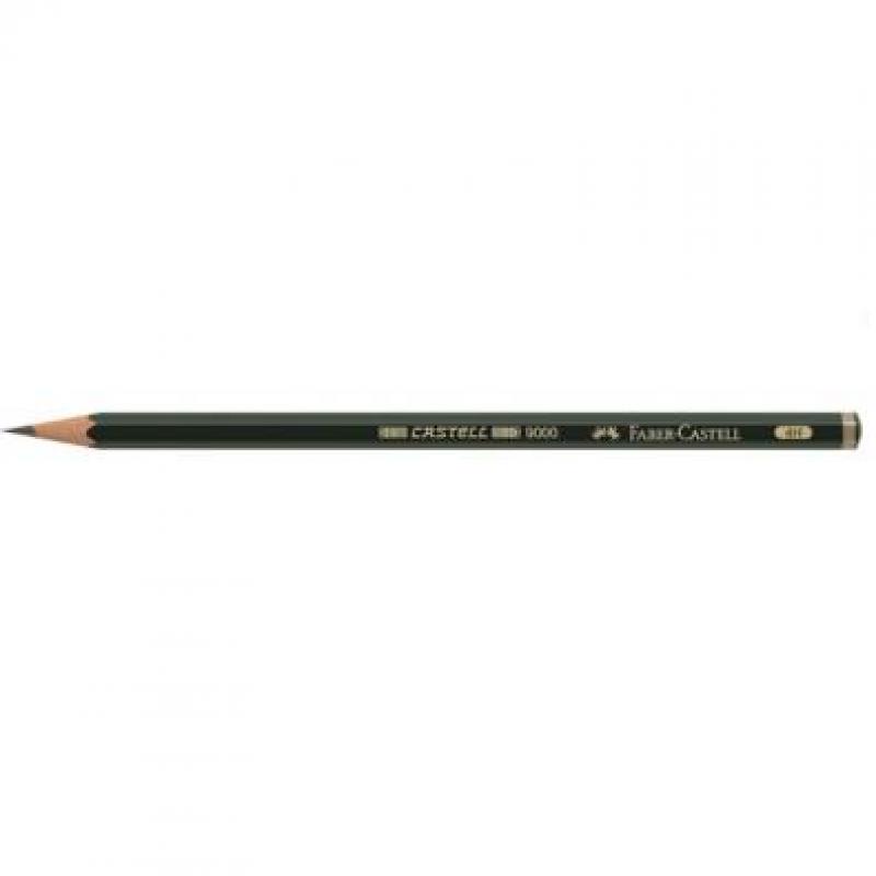 Lápiz de grafito FABER-CASTELL 9000 - 4H
