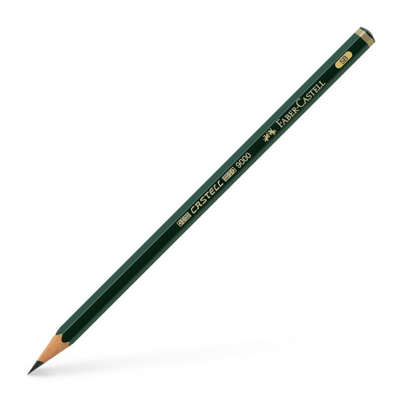 Lápiz de grafito FABER-CASTELL 9000 - 5B