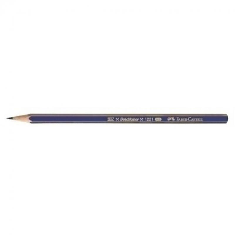 Lápiz de grafito FABER-CASTELL Goldfaber 1221 - 6B