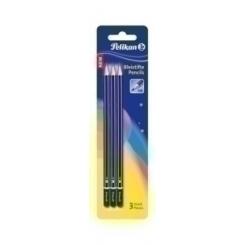 Lapiz De Grafito Pelikan Nº3 - Hb Blister De3