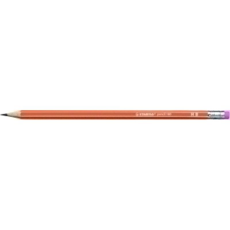 lapiz-de-grafito-stabilo-hexagonal-con-goma-2160-hb-naranja