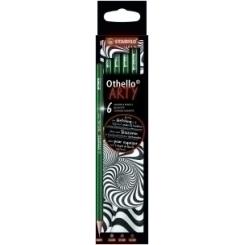 Lapiz De Grafito Stabilo Othello Arty Line Caja De 6 (2B, B, Hb, F, H, 2H)