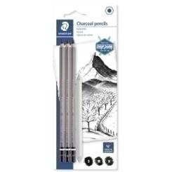 Lapiz De Grafito Staedtler Design Journey 100C Lumograph Charcoal Blister De 3
