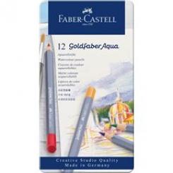 Lápiz FABER-CASTELL Goldfaber 1146 Estuche Metal 12