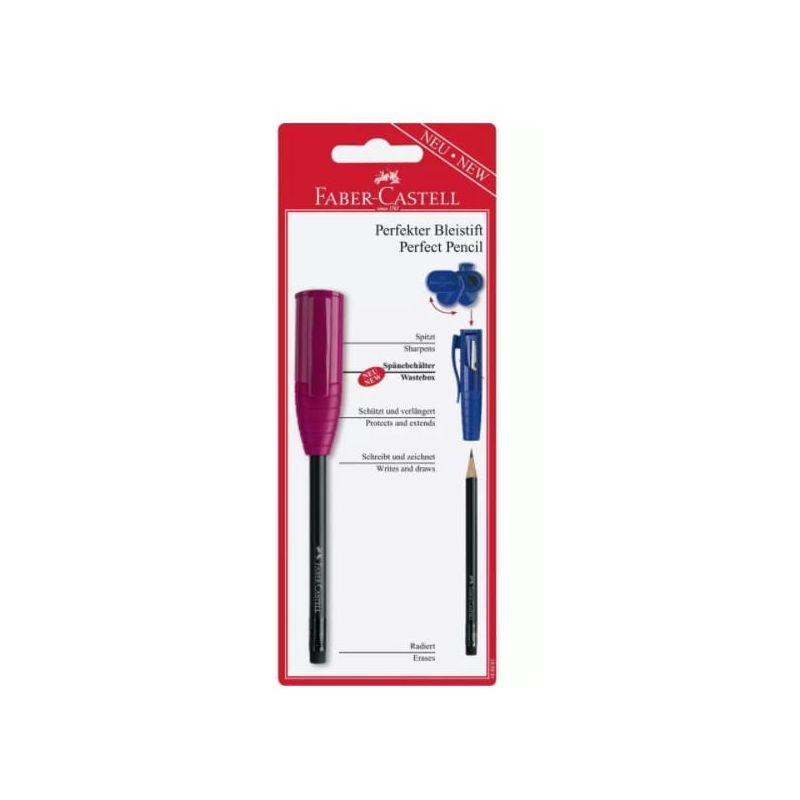 Lápiz FABER-CASTELL Perfecto Iii (B) C/Dpapel Expapel 10