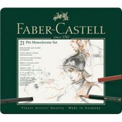 Lápiz FABER-CASTELL Pitt Monochrome Est.Metal 21