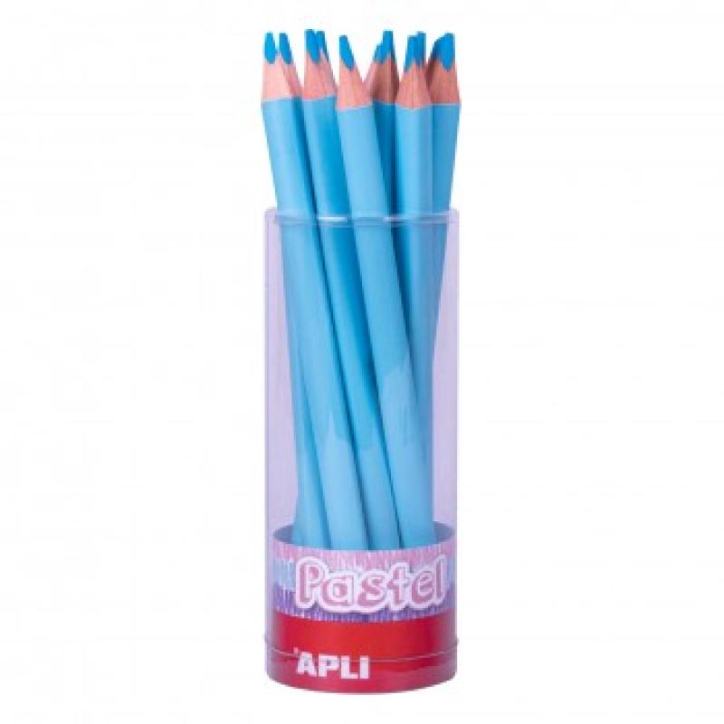 lapiz-jumbo-pastel-tricol-azul-18u
