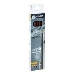 Lapiz Lyra Graduate Graphite Artistic Caja De 6
