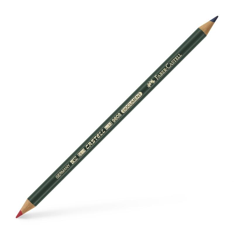 Lápiz Ofic. FABER-CASTELL Copiativo Document 9608 Bicolor