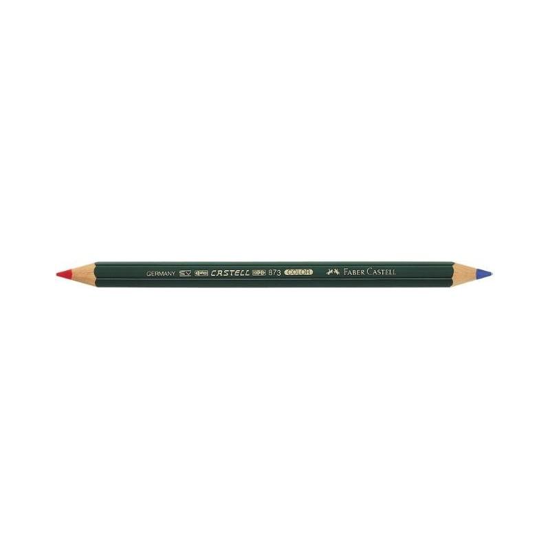 Lápiz Ofic. FABER-CASTELL Grueso 873 Bicolor