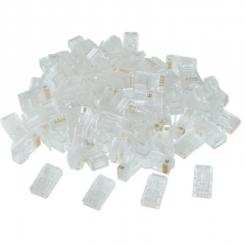 Gembird LC-8P8C-002/50 conector RJ-45 Transparente