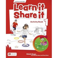 Learn it Share it 1 Activity Book Capital: cuaderno actividades versión MAYÚSCULA impreso/digital MACMILLAN