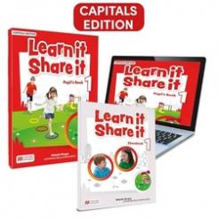 Learn it Share it 1 Pupils Book: Capitals Edition, Sharebook impreso con acceso versión digital MACMILLAN
