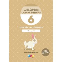 Lecturas Comprensivas 6 Leo Parrafos, Ed. GEU