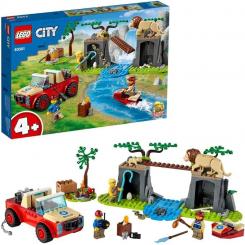 LEGO 60301 City Wildlife Rescate de la Fauna Salvaje Todoterreno