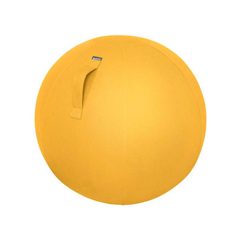 LEITZ Balón de asiento Active de 65 cm de diámetro Ergo Cosy, amarillo