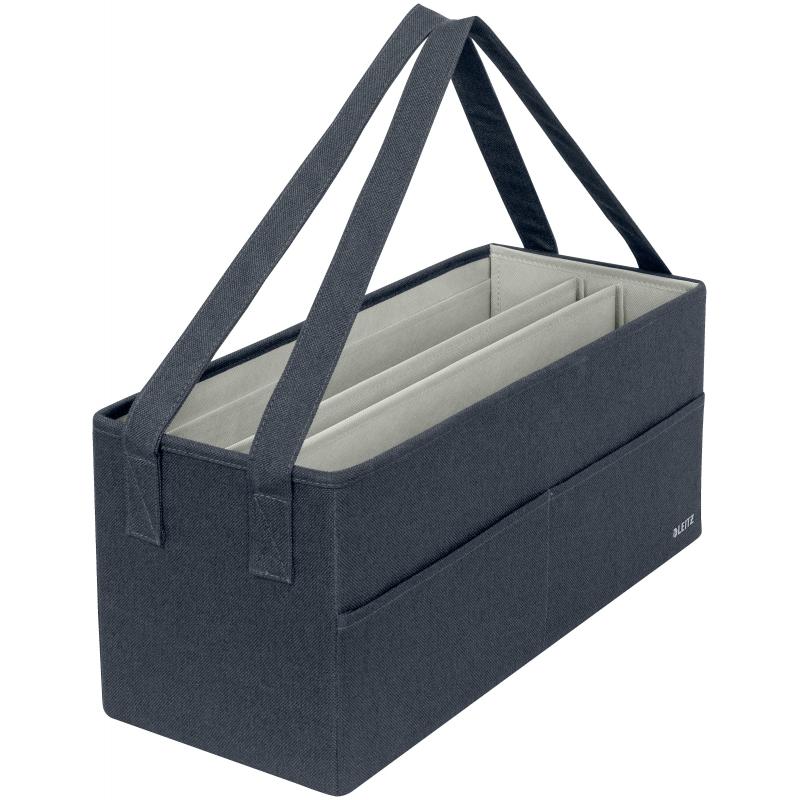 LEITZ Bolsa de trabajo para Hot Desking de tela, gris