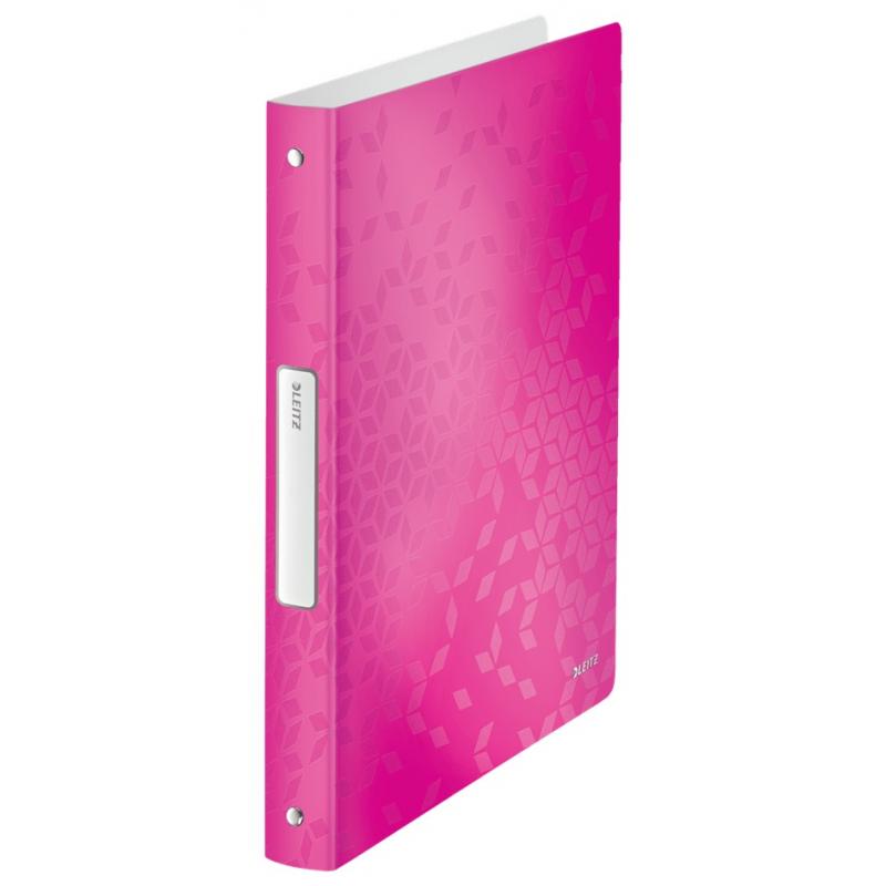 leitz-carpeta-de-anillas-wow-pp-2-anillas-redondas-de-25-mm-din-a4-fucsia