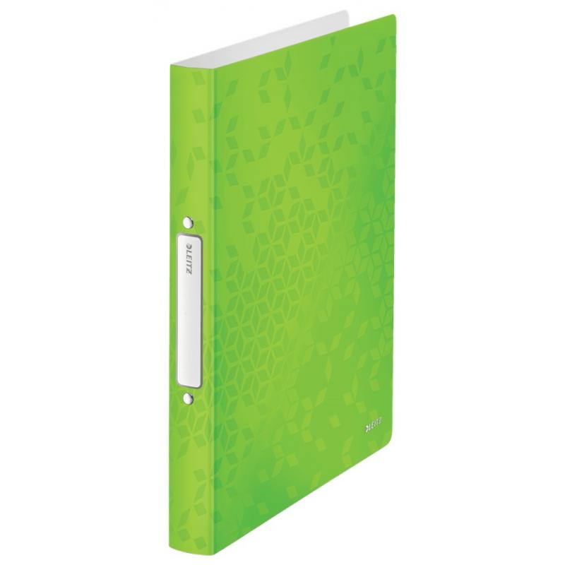 leitz-carpeta-de-anillas-wow-pp-2-anillas-redondas-de-25-mm-din-a4-verde