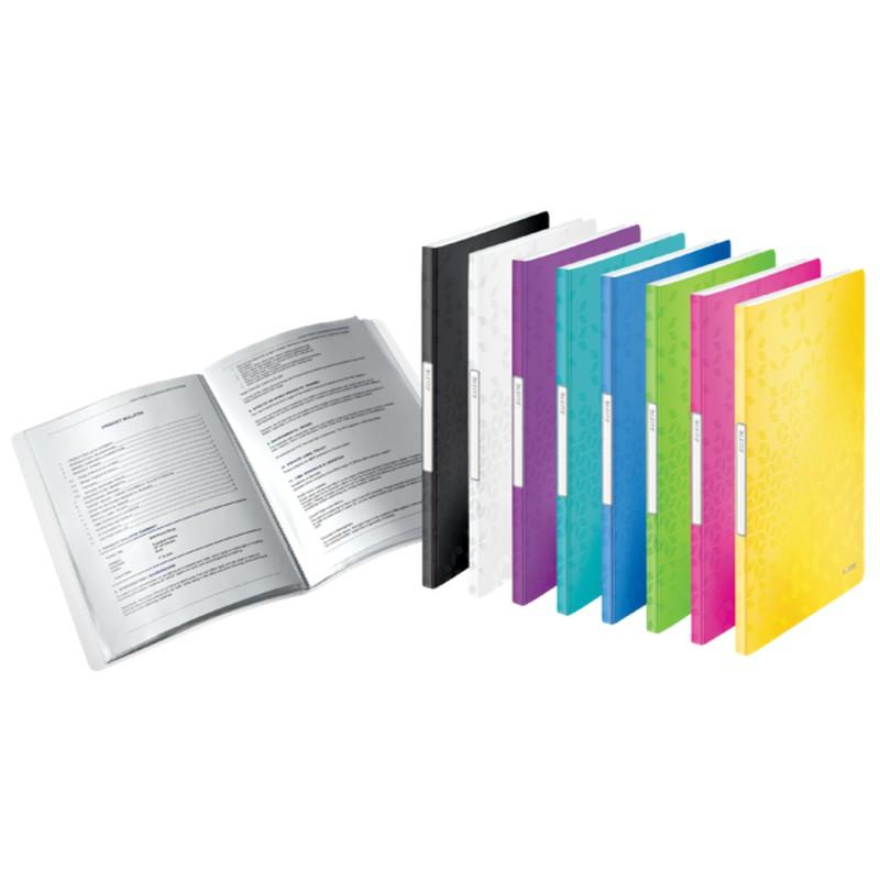 leitz-carpeta-de-fundas-wow-pp-20-fundas-din-a4-fucsia