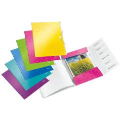 LEITZ Clasificador WOW. PP. 6 separadores. DIN A4, verde