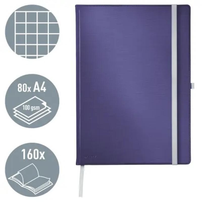 leitz-cuaderno-libreta-con-tapas-duras-leitz-style-80-hojas-cuadriculado-5-din-a4-azul-titan-cuadriculado-5x5-80-hojas-96-grs-fsc