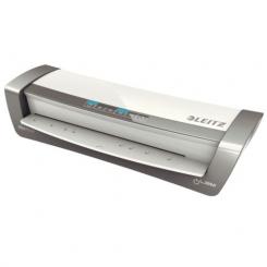 LEITZ Plastificadora iLAM Office Pro DIN A3, plata/blanco