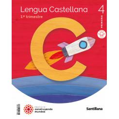 Lengua 4ºprimaria. Mochila Ligera. Construyendo Mundos 2023, Ed. SANTILLANA