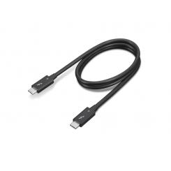 Lenovo 4X91K16968 cable Thunderbolt 0,7 m 40 Gbit/s Negro