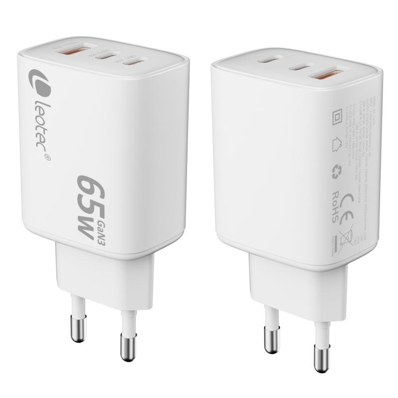 leotec-cargador-universal-65w-gan-ultra-slim-2-usb-c-pd1-usb-a-blanco