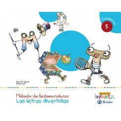 Letras Divertidas Cuaderno 5 (4 Años) 2016, Ed. BRUÑO