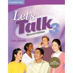 LETS TALK LEVEL 3 STUDENTS BOOK WITH DIGITAL PACK CAMBRIDGE