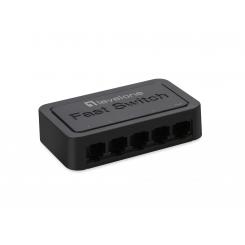 LevelOne FEU-0512 switch No administrado Fast Ethernet (10/100) Negro