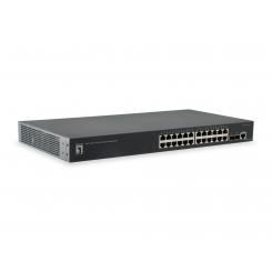 LevelOne GTL-2661 switch Gestionado L2 Gigabit Ethernet (10/100/1000) Negro