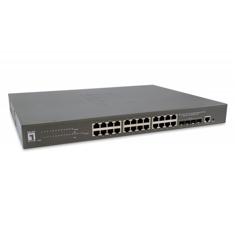 levelone-gtp-2871-switch-gestionado-l3-gigabit-ethernet-10-100-1000-energia-sobre-ethernet-poe-gris