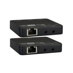 LevelOne HVE-9006 extensor audio/video Transmisor y receptor de señales AV Negro